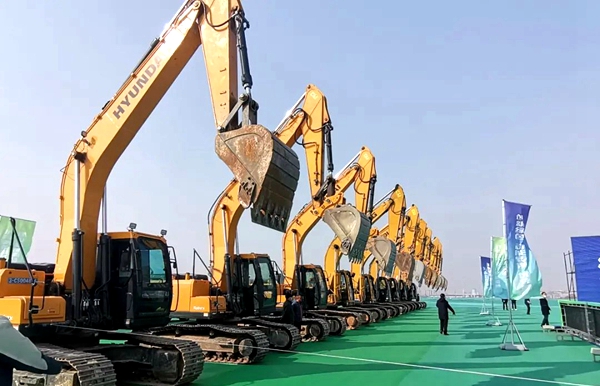 Zibo city holds groundbreaking bash for 320 projects