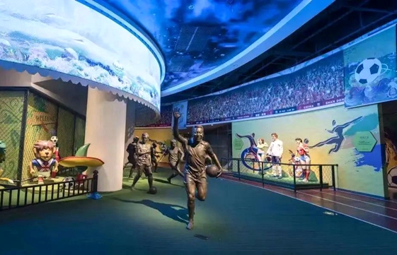 Linzi Football Museum scores as popular venue with fans