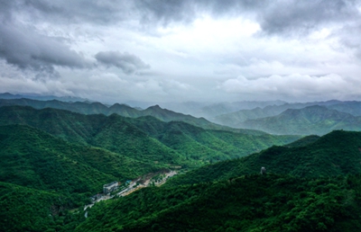 In pics: Charming views of Zibo after rain