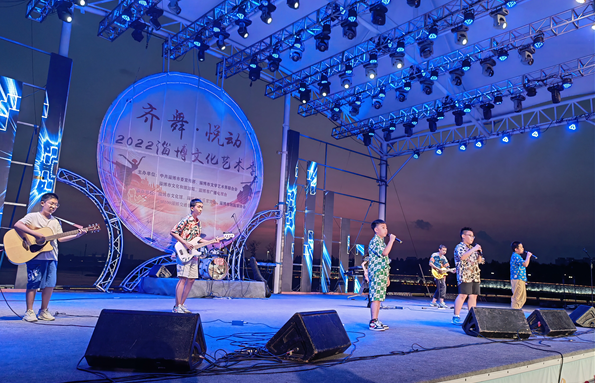 Voice of Zibo music festival kicks off on Xiaofu River