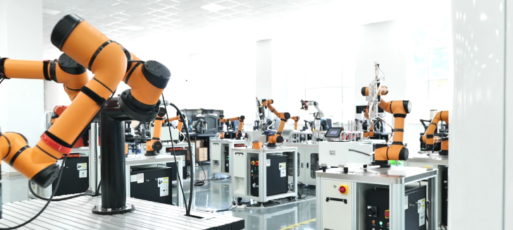 Robot industry shows strong momentum in Zibo city